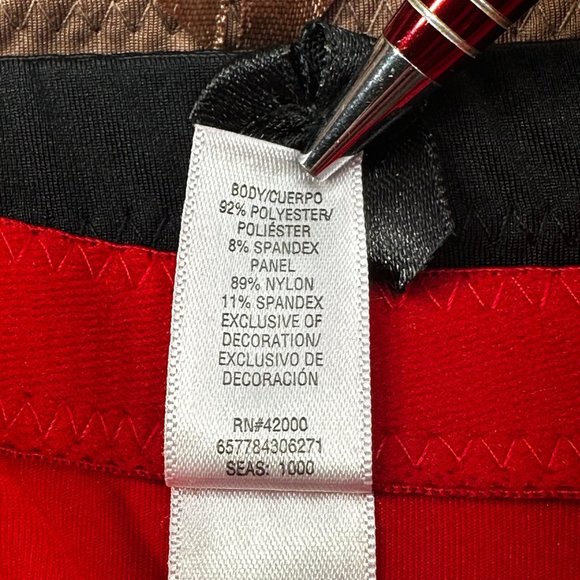 Lot Of 3 Pink K-Mart Women's Sz XL Panty Brief Light Shaper Red Black Brown NWOT - Picture 6 of 10